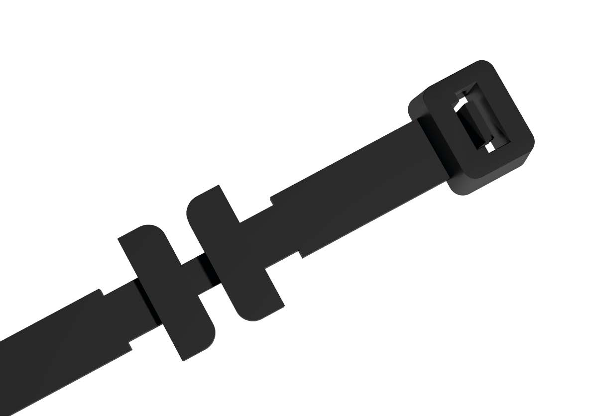 PKB-320CT — Heat-Stabilised / UL 94 V-2 Cable Tie — Partex cable tie