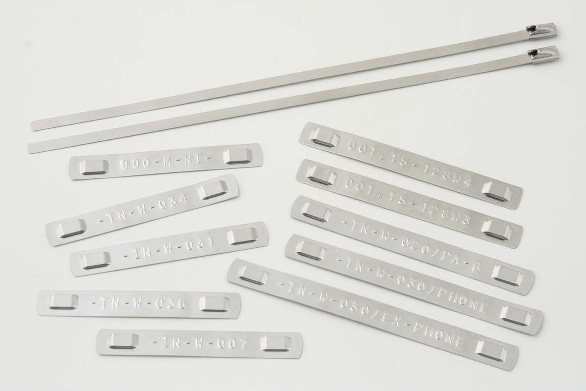 Stainless Steel Markers — Partex wire and cable marking family