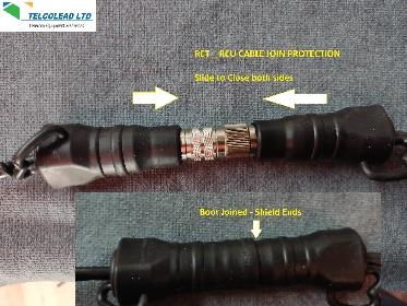 TL01 Silicone Boot mounted on antenna