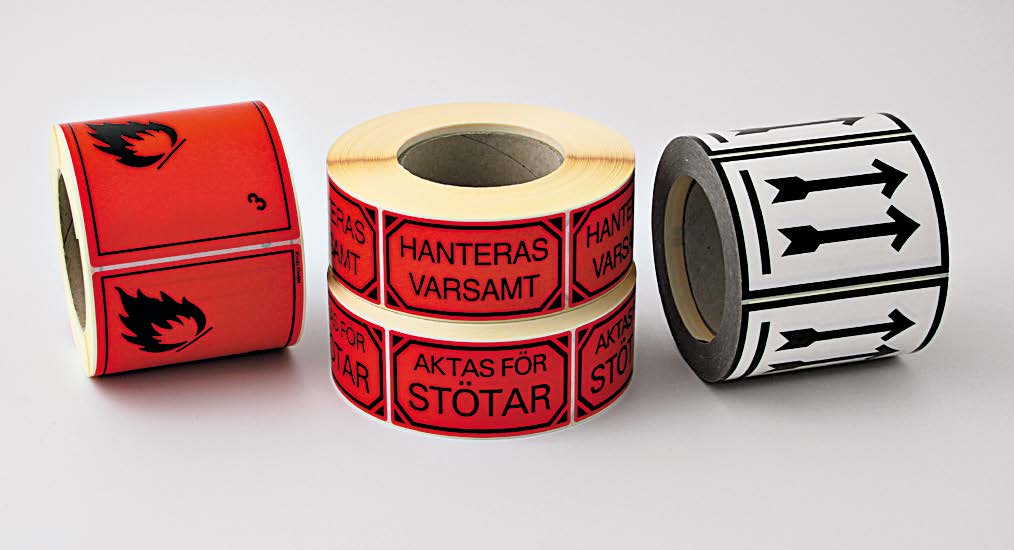 Standard Labels — Partex custom label