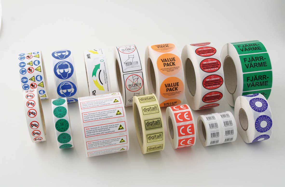 Self-adhesive Printed Labels — Partex custom label