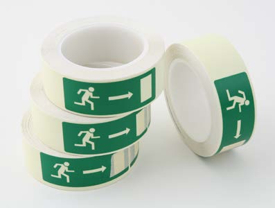 Evacuation Tapes, Fluorescent — Partex marking system product