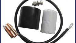 Clip-on Grounding Kit for 1/2" Coaxial Cable