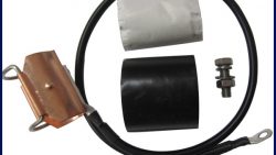 Clip-on Grounding Kit for 1-1/4" Coaxial Cable