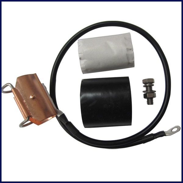 Clip-on Grounding Kit for 1-1/4" Coaxial Cable